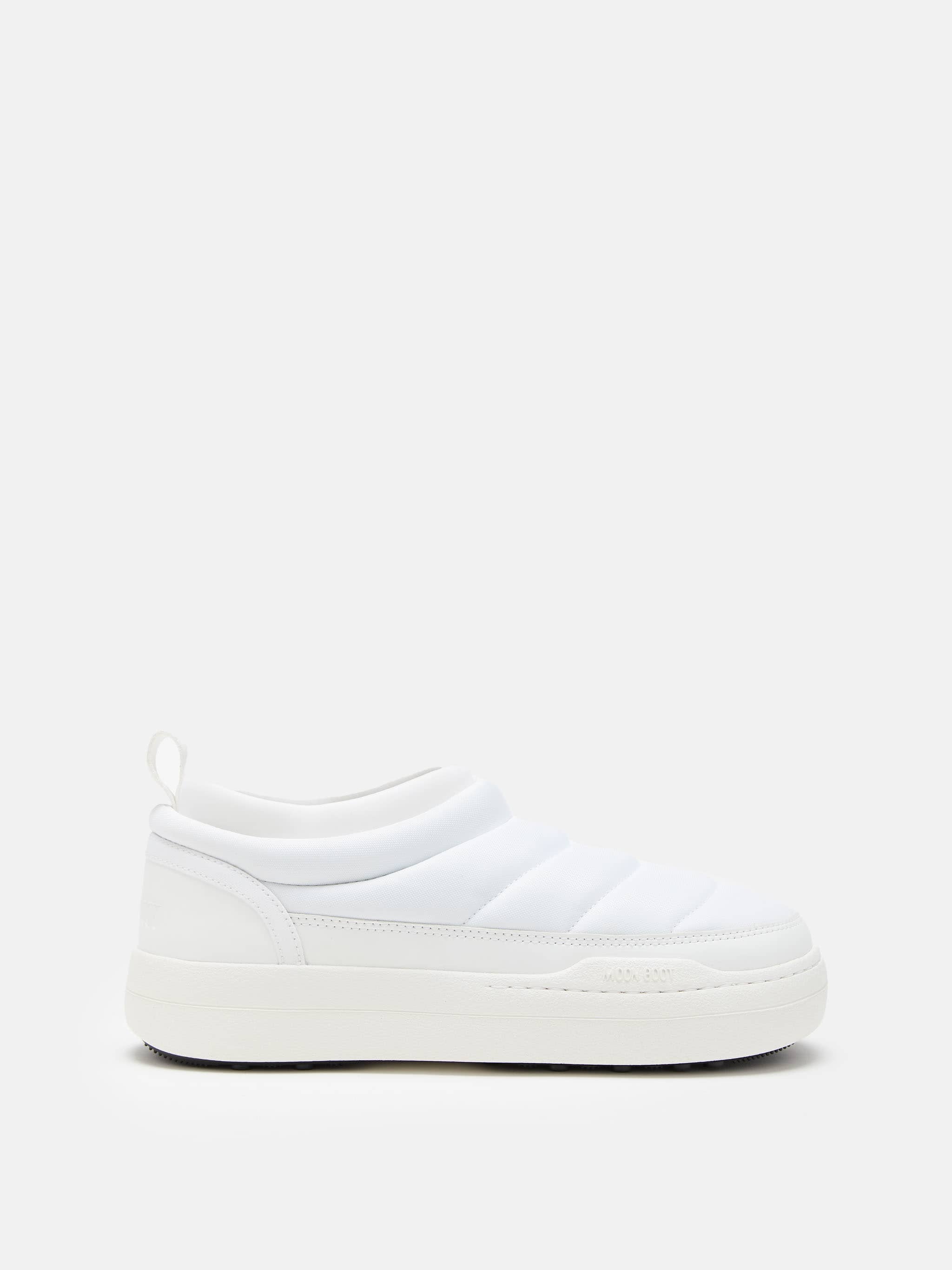 PARK SOFT WHITE NYLON SNEAKERS
