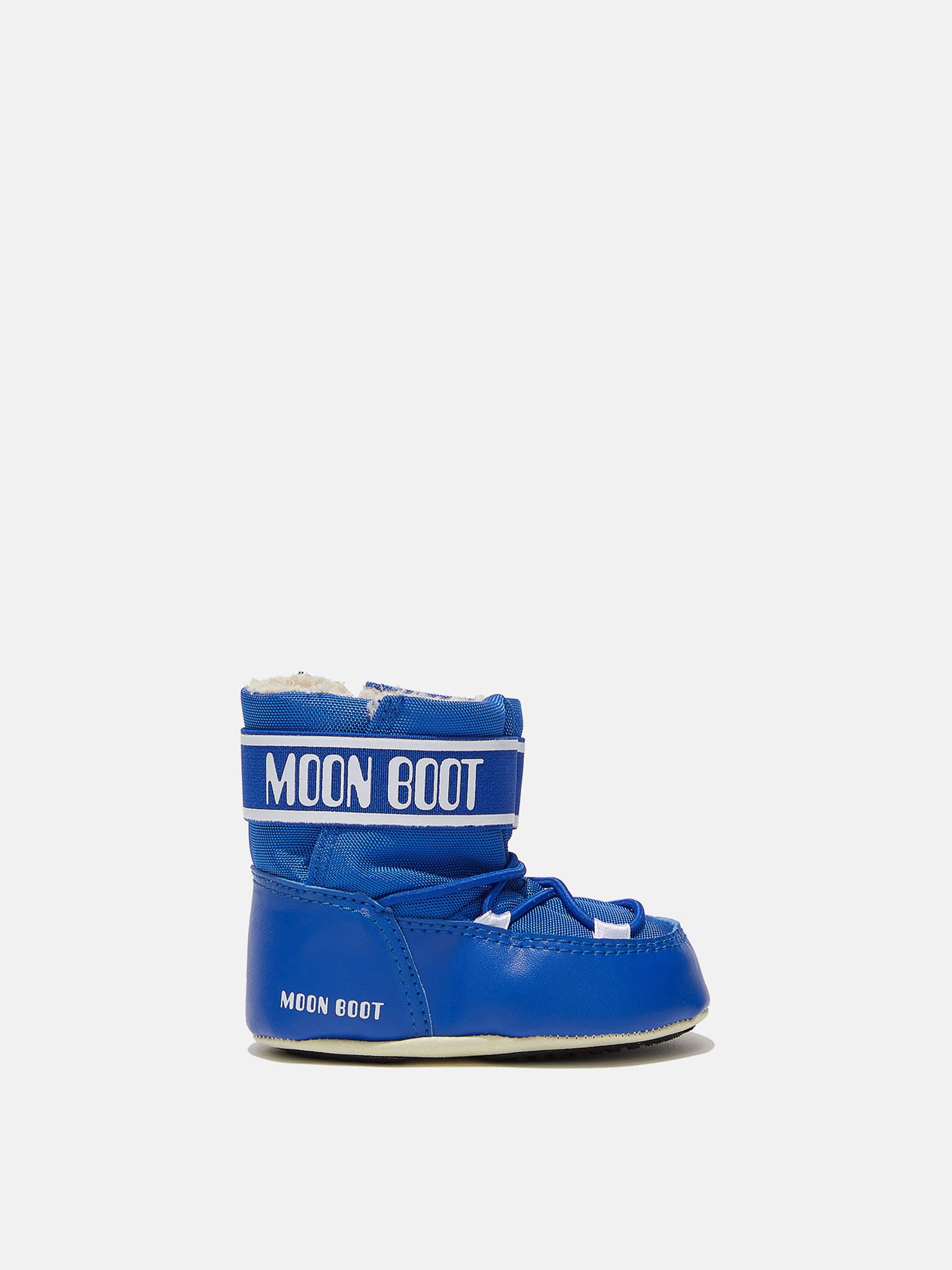 CRIB ELECTRIC-BLUE NYLON BOOTS