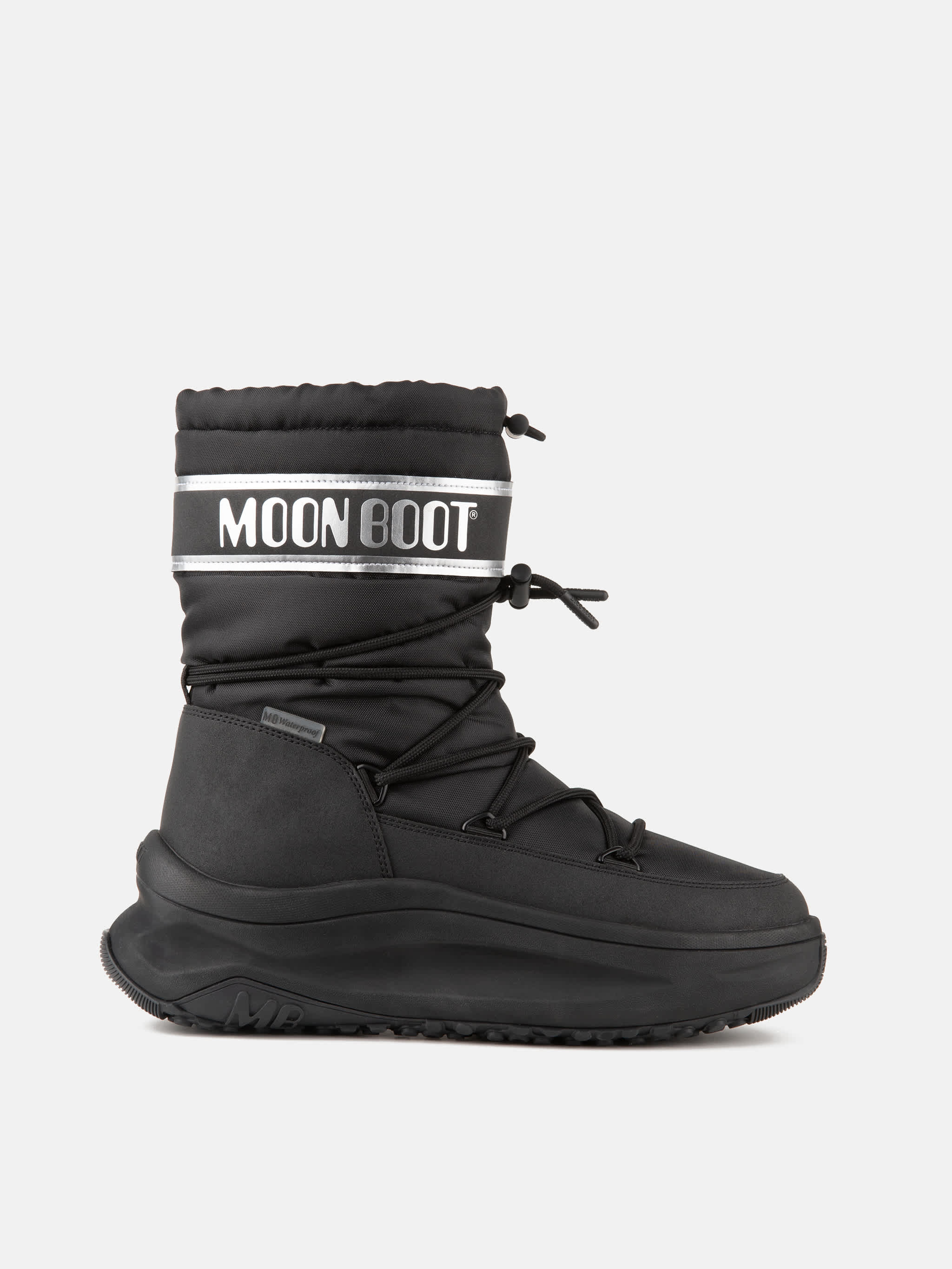 MOON247 BLACK & SILVER POLAR BOOTS